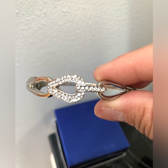 CZ STAINLESS STEEL Bangle - Picture 9 of 13